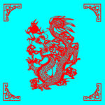 龙剪纸