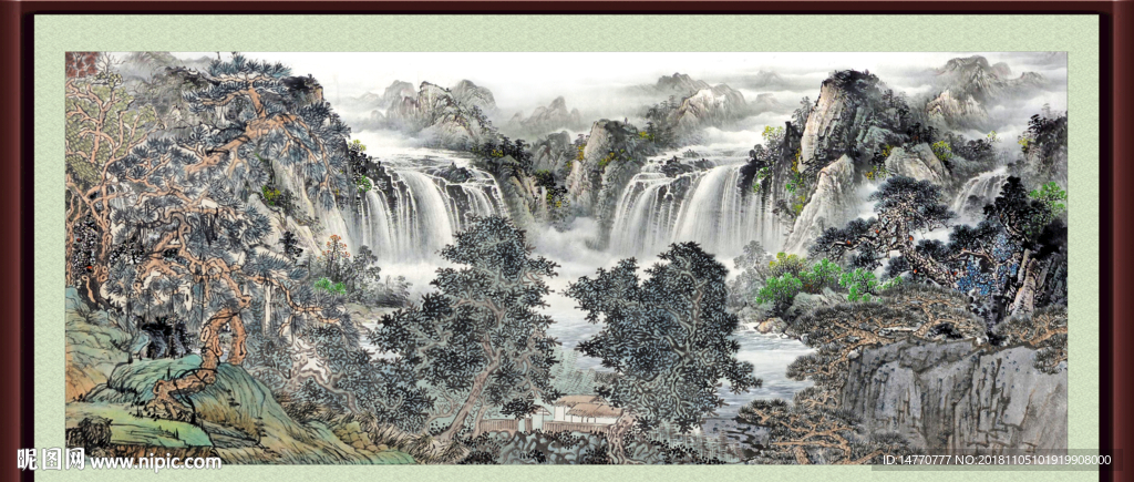 国画山水