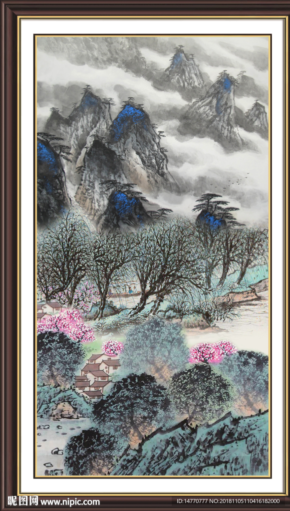 国画山水