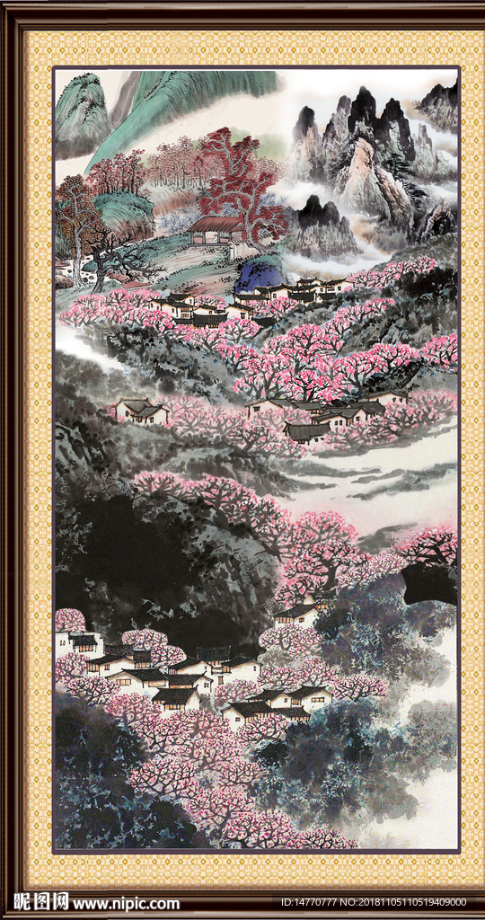 国画山水