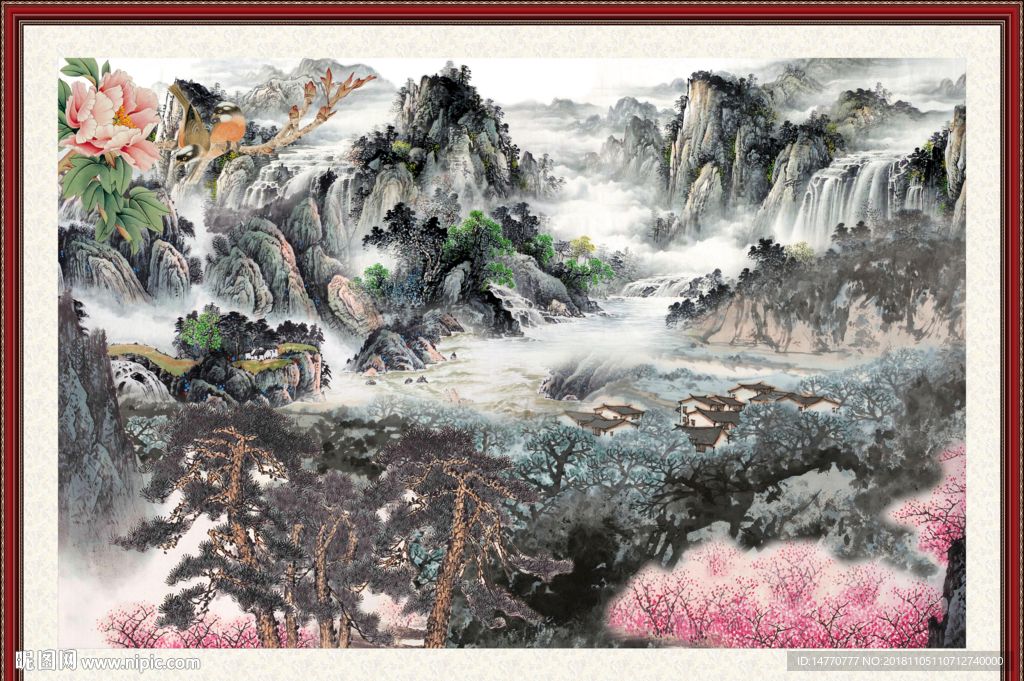 国画山水