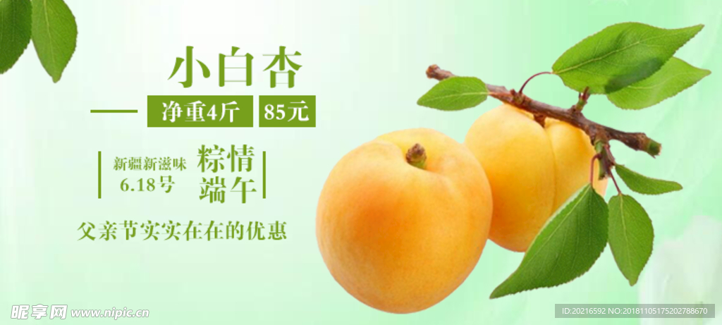小白杏轮播