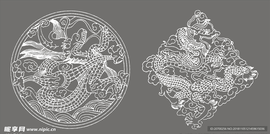 中式装饰花纹