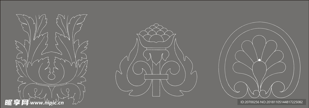 欧式装饰花纹