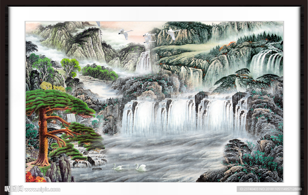 财源滚滚 高山流水