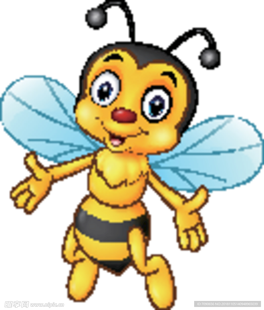 可爱蜜蜂