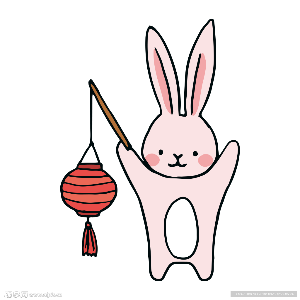 卡通兔子图片