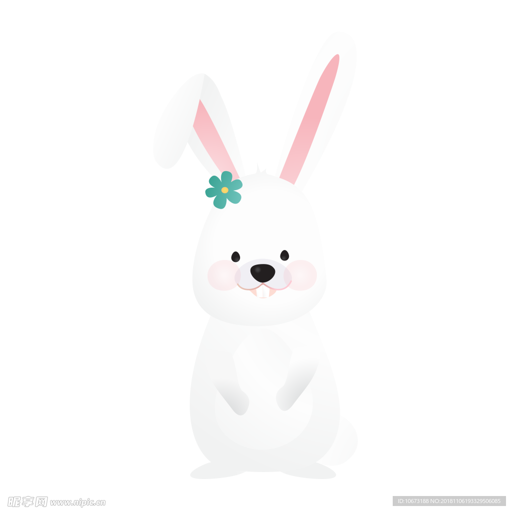 卡通兔子图片
