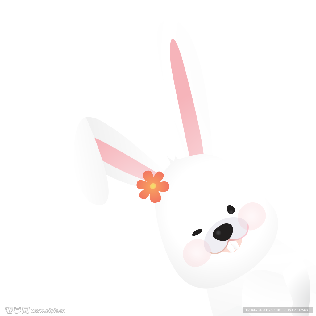 卡通兔子图片