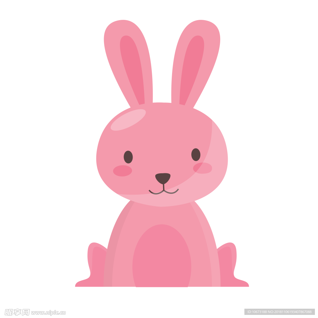 卡通兔子图片