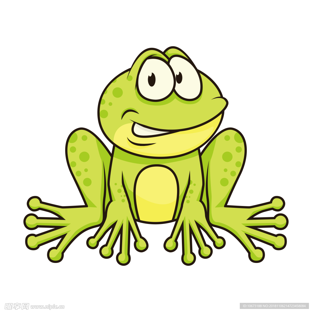卡通青蛙图片