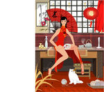 矢量人物素材
