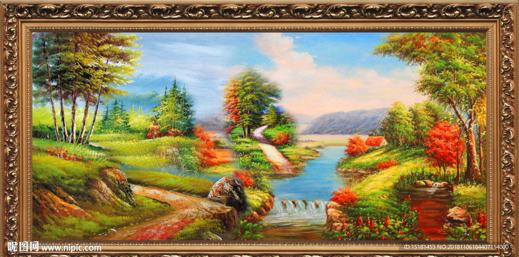 油画 油画风景