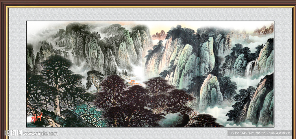山水风景画