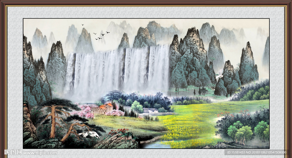 国画山水