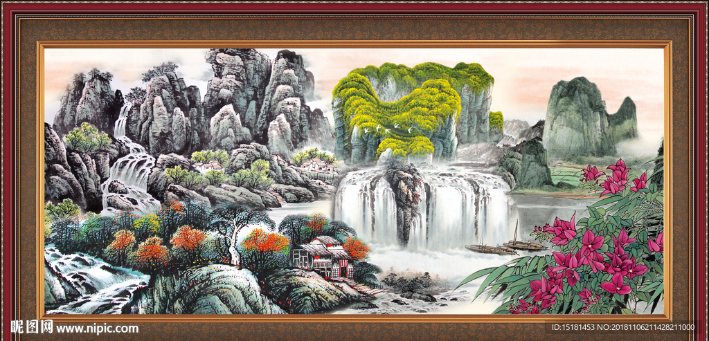 国画山水