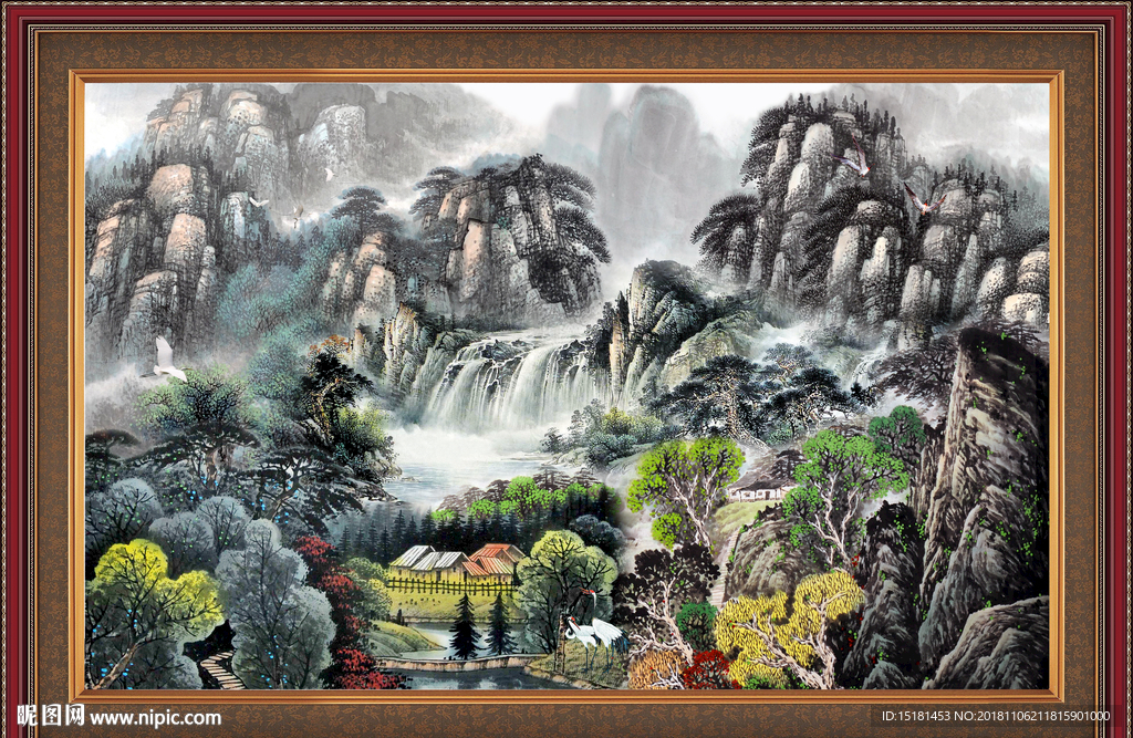 水墨山水