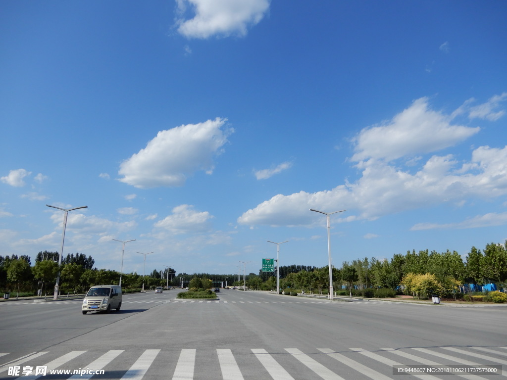 马路风景