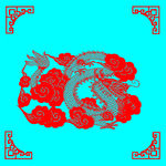 龙剪纸