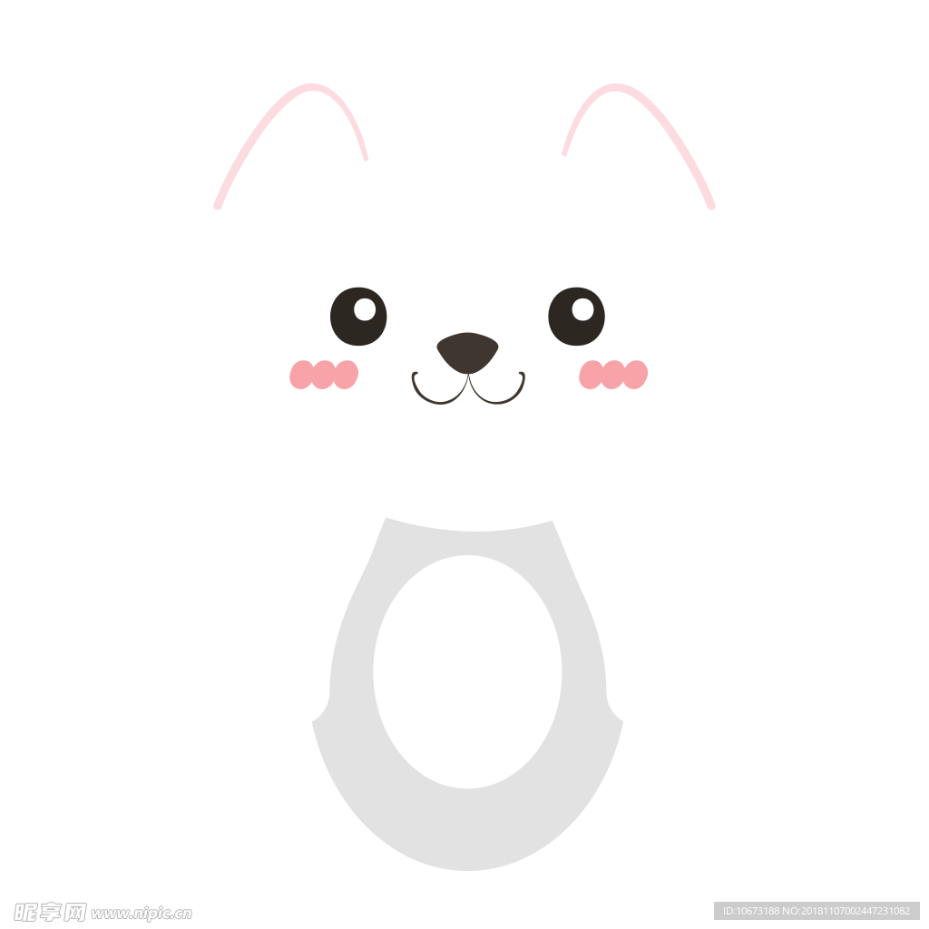 卡通兔子图片