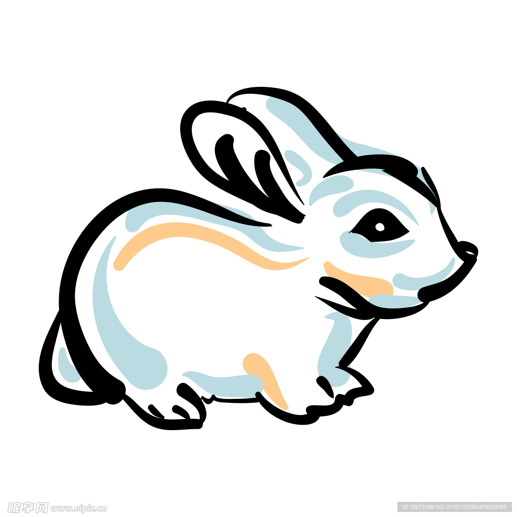 卡通兔子图片