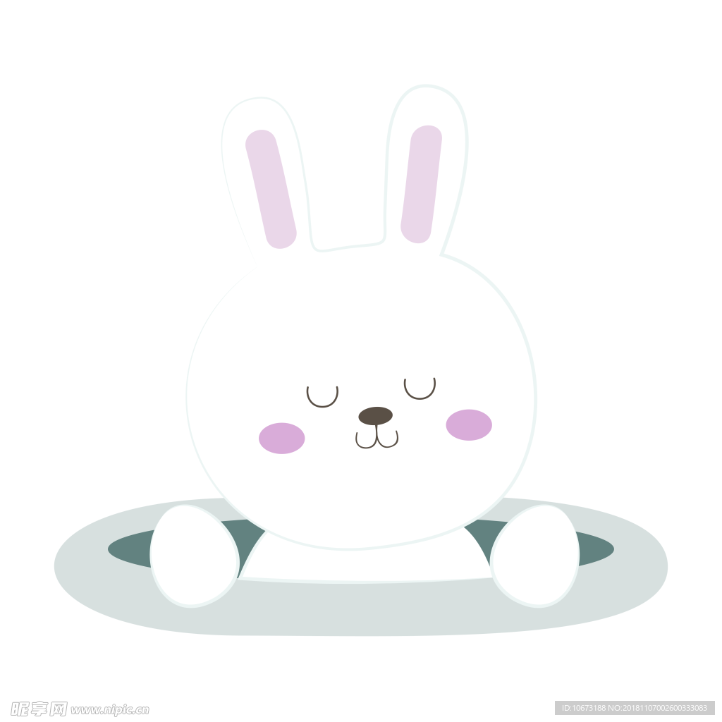 卡通兔子图片