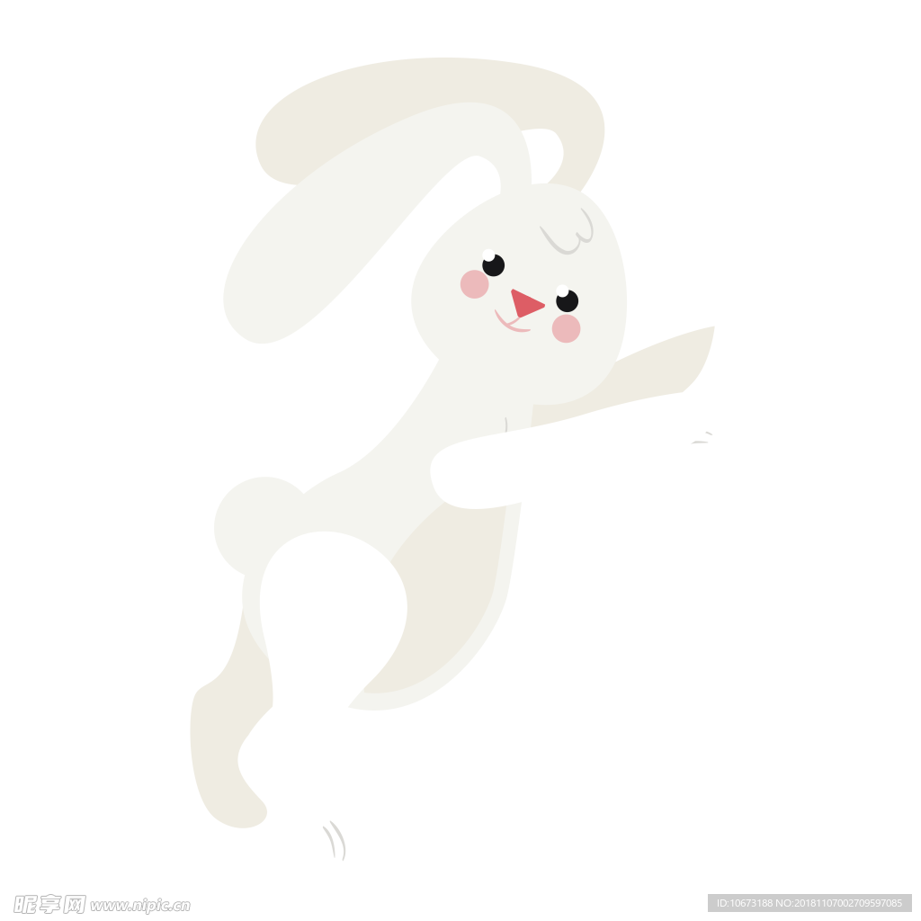 卡通兔子图片