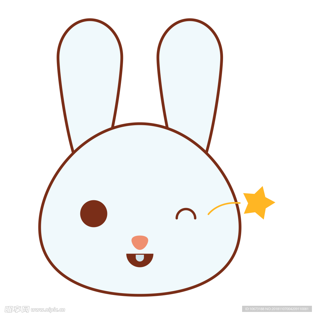 卡通兔子图片