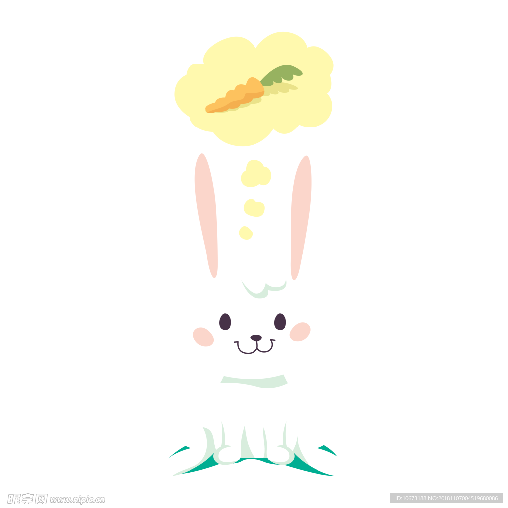 卡通兔子图片
