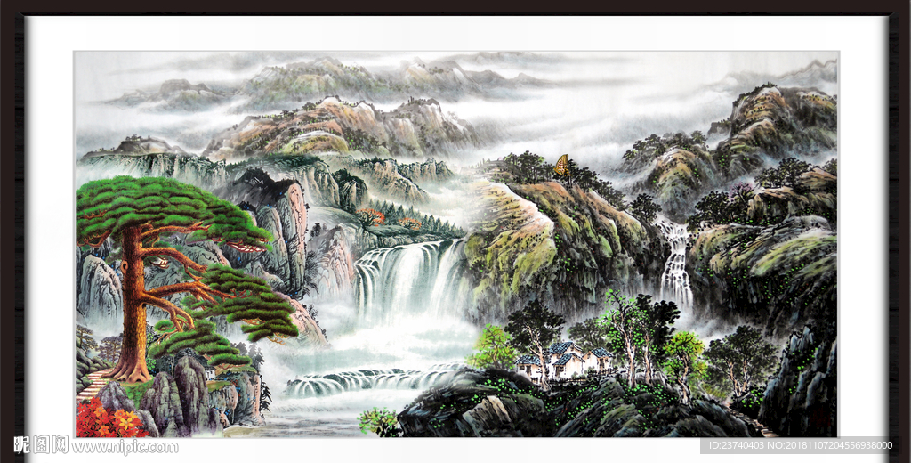 国画山水