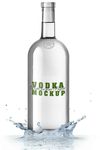 伏特加酒瓶样机