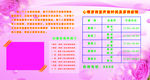 学校板面