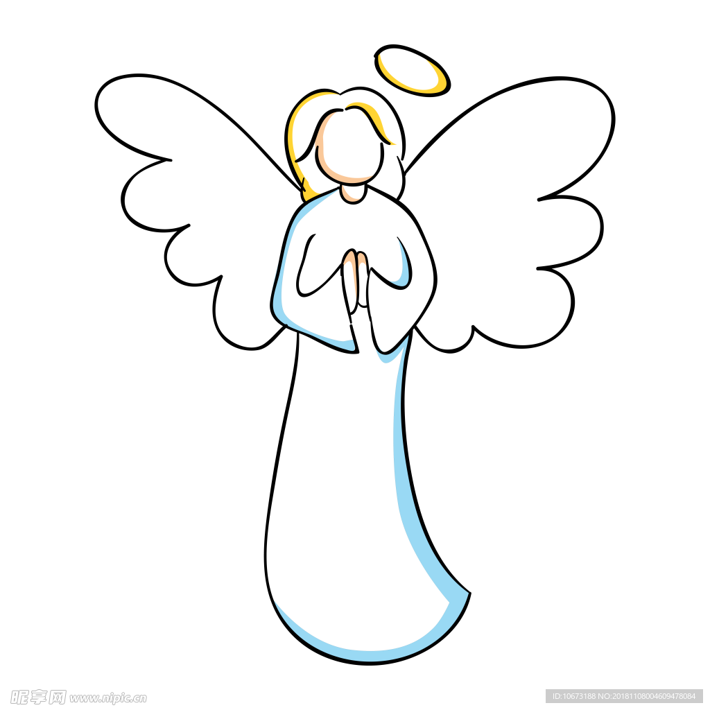 卡通小天使图片