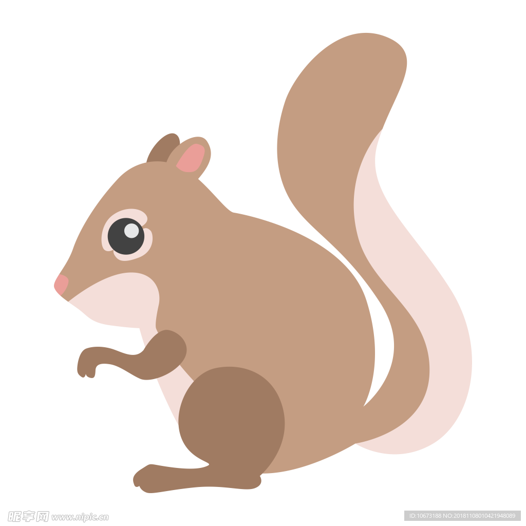 卡通松鼠图片设计图__图片素材_其他_设计图库_昵图网nipic.com