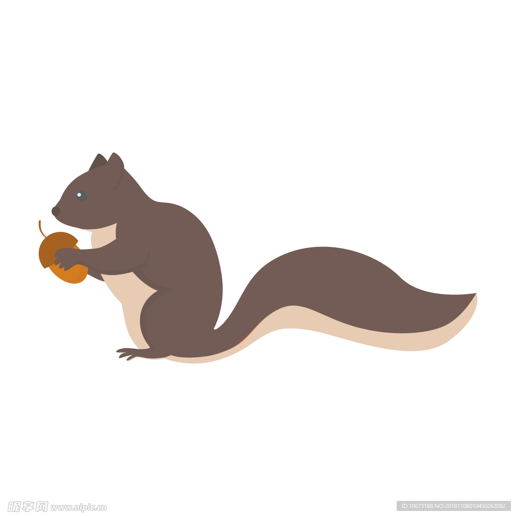 卡通松鼠图片设计图__图片素材_其他_设计图库_昵图网