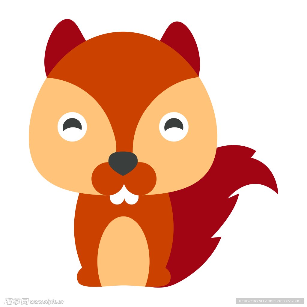 卡通松鼠图片