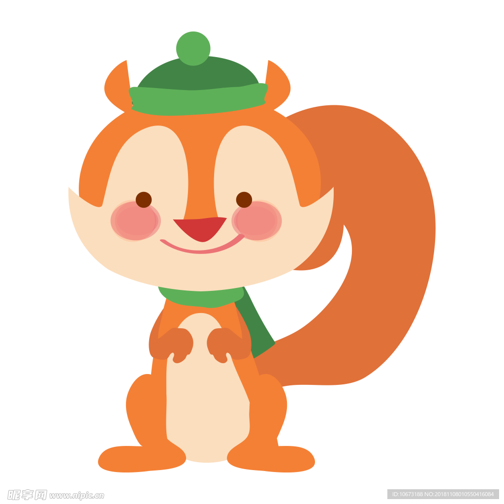 卡通松鼠图片