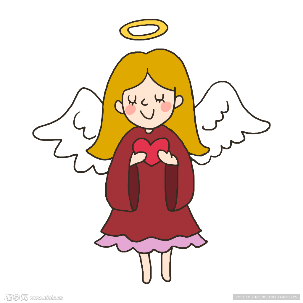 卡通小天使图片