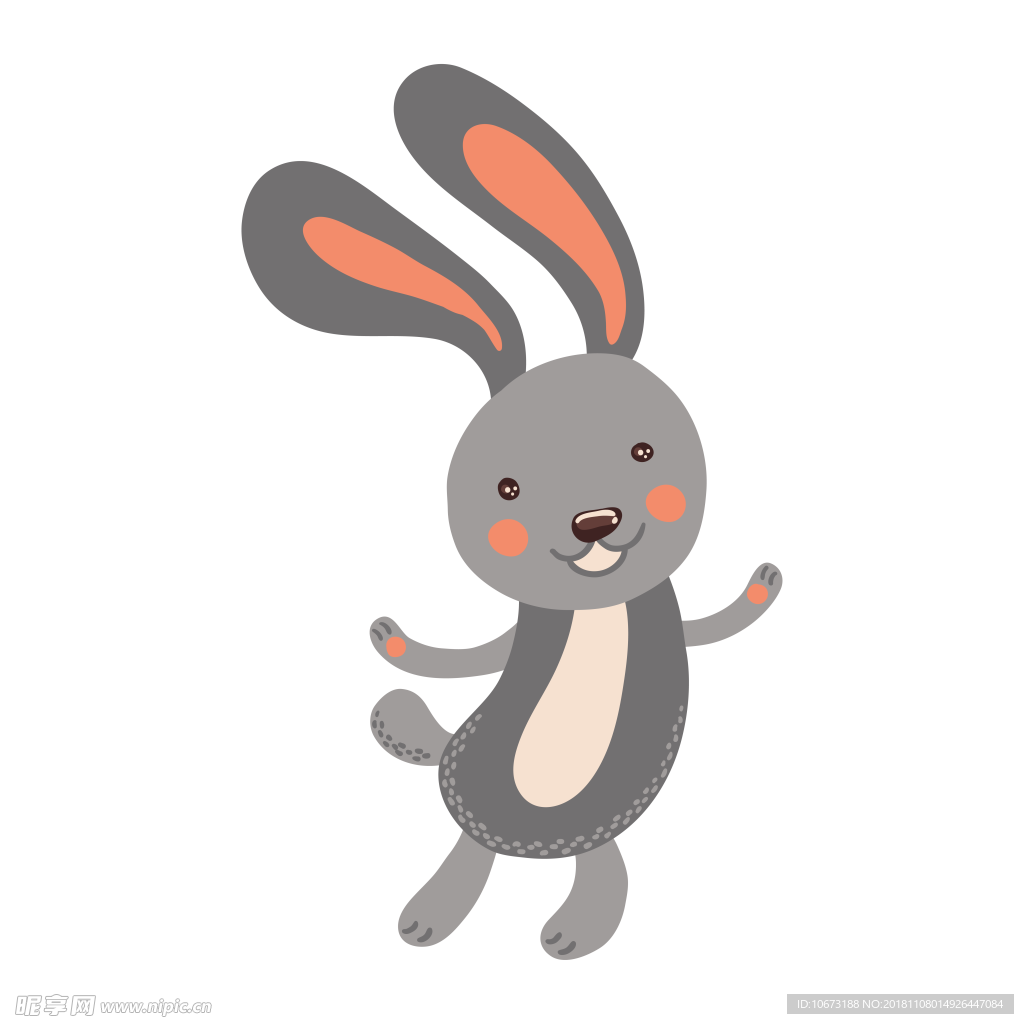 卡通兔子图片