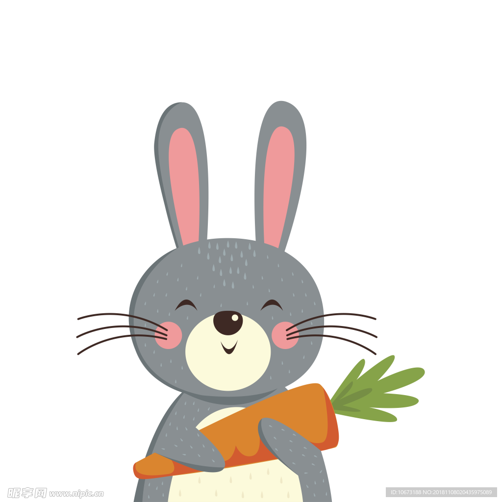 卡通兔子图片