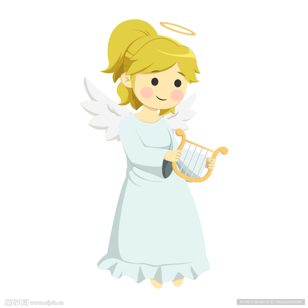 卡通小天使图片