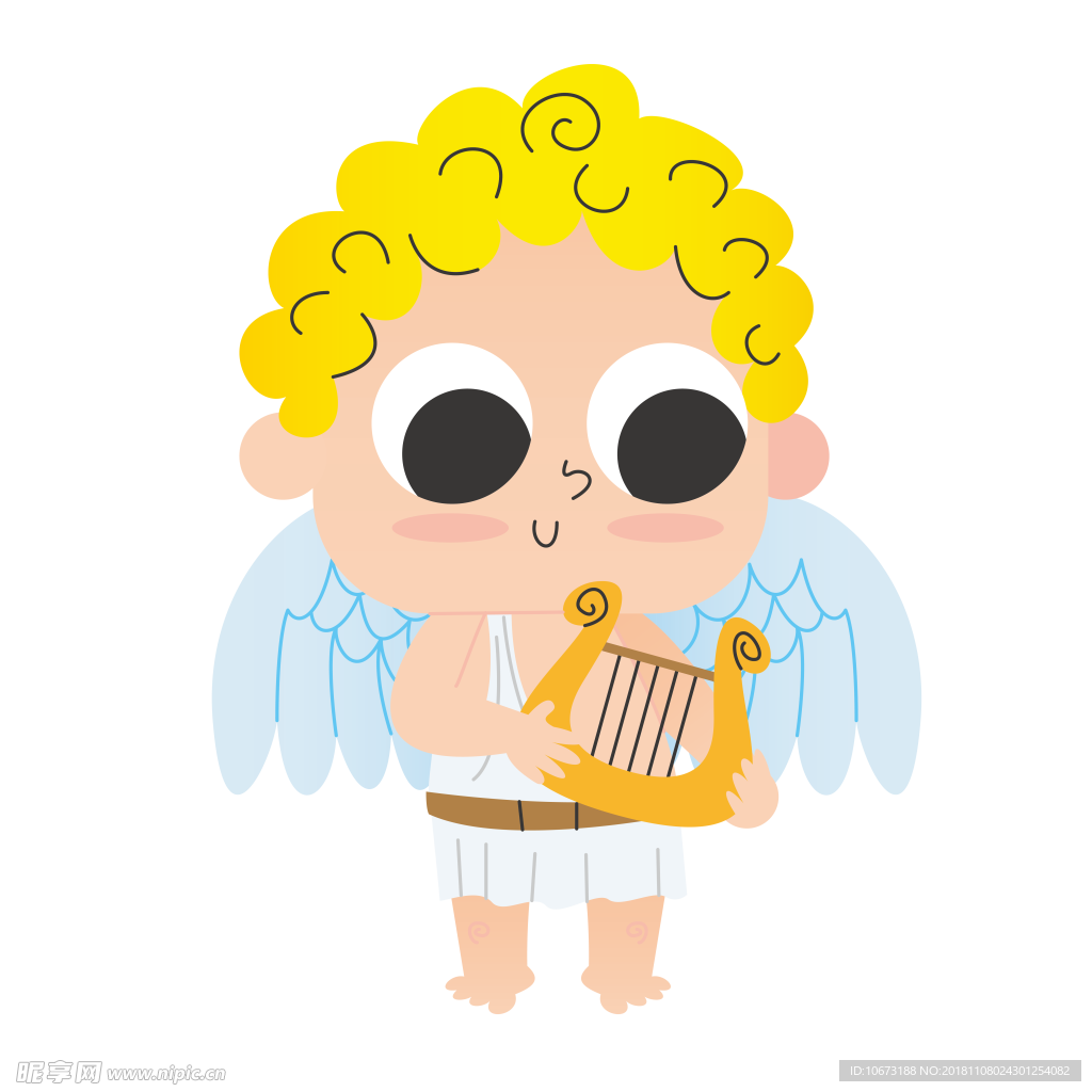 卡通小天使图片