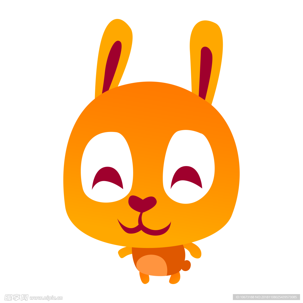 卡通兔子图片