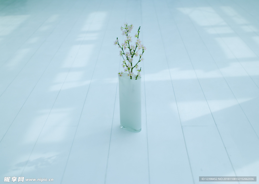 花瓶里面的水仙花