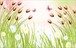 现代花