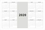 日历2020