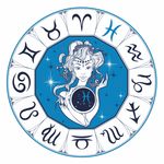 卡通星座女神