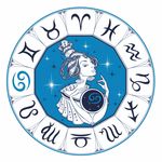 卡通星座女神