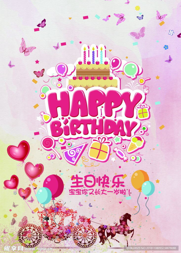 生日海报
