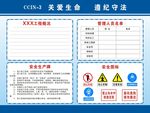 桥梁施工安全生产牌